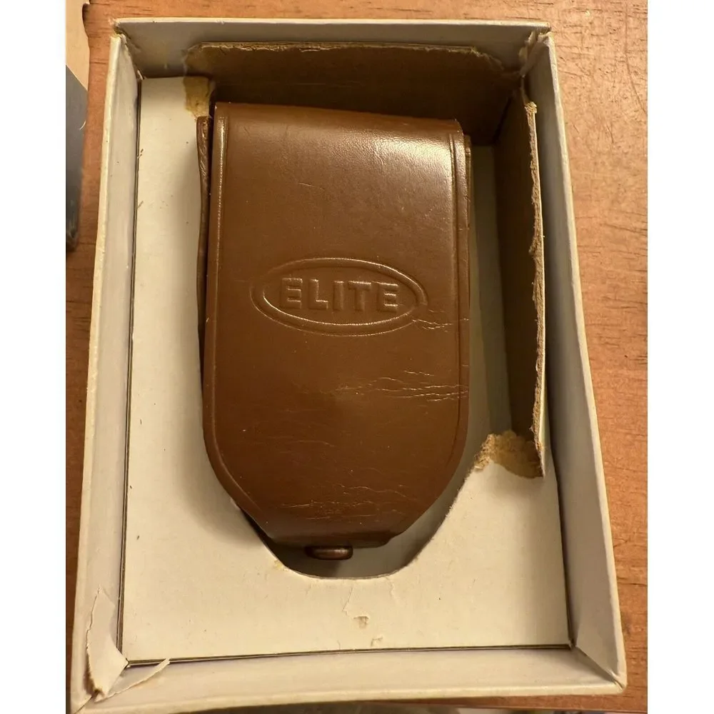 ELITE HYPER Exposure Meter Photo-Electric w/ Case & Box‎ Made in Japan